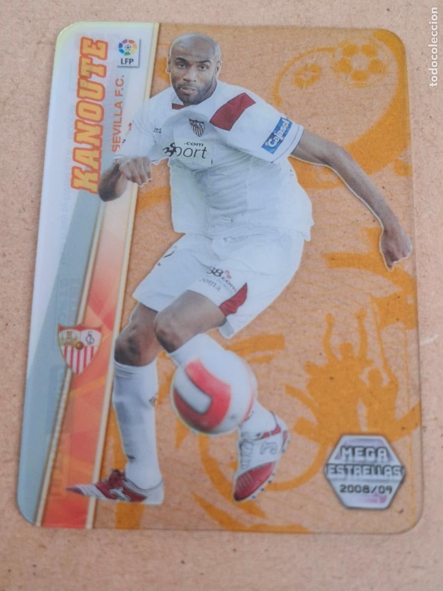 Cartes &agrave; collectionner de Football: MEGACRACKS 2008 2009 08 09 - PANINI - 390 KANOUTE ( ULTRA CARD ) - SEVILLA FC.