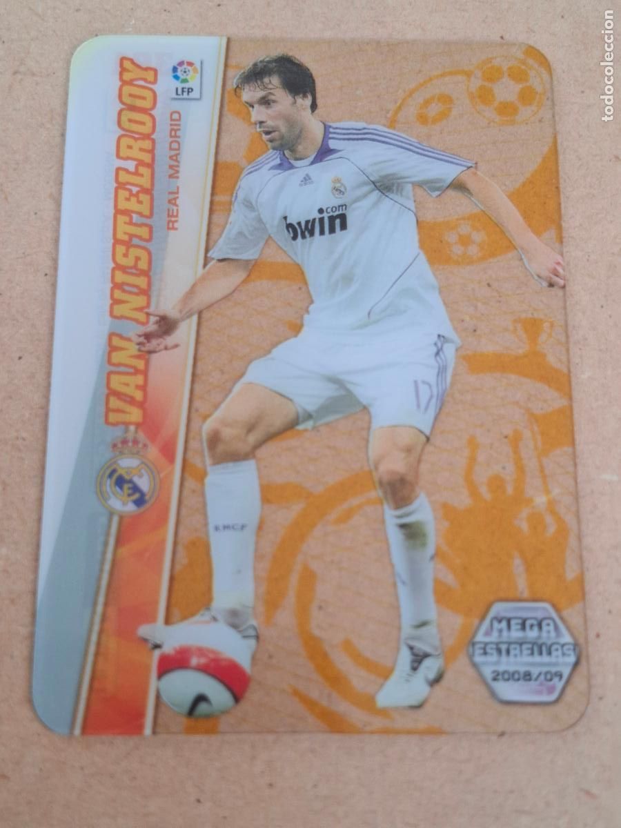 Cromos de Futebol: MEGACRACKS 2008 2009 08 09 - PANINI - 391 VAN NISTELROOY ( ULTRA CARD ) - REAL MADRID