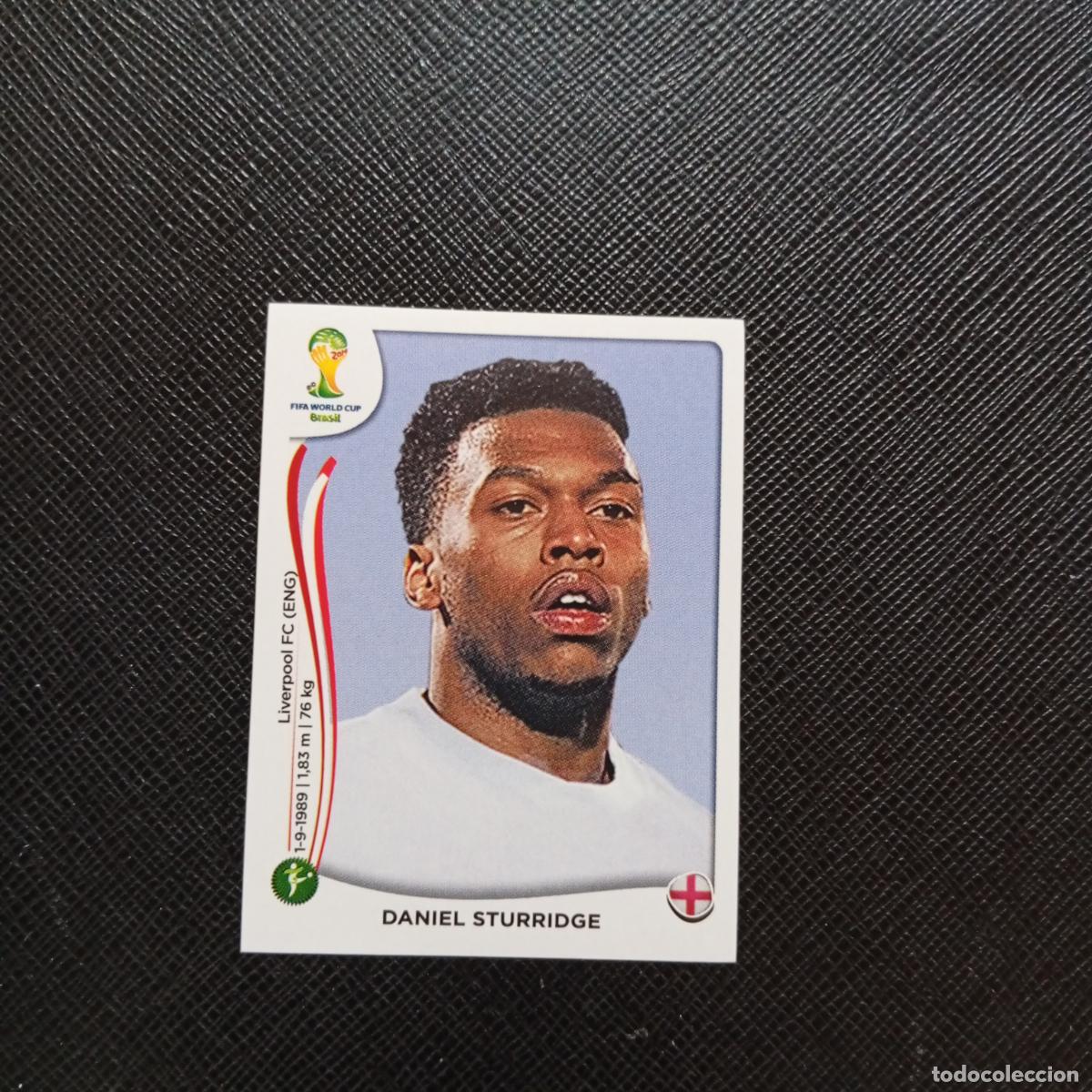 Cromos de Futebol: 315 DANIEL STURRIDGE INGLATERRA PANINI MUNDIAL BRASIL 2014 CROMO FUTBOL 14 - SIN PEGAR - CJ1