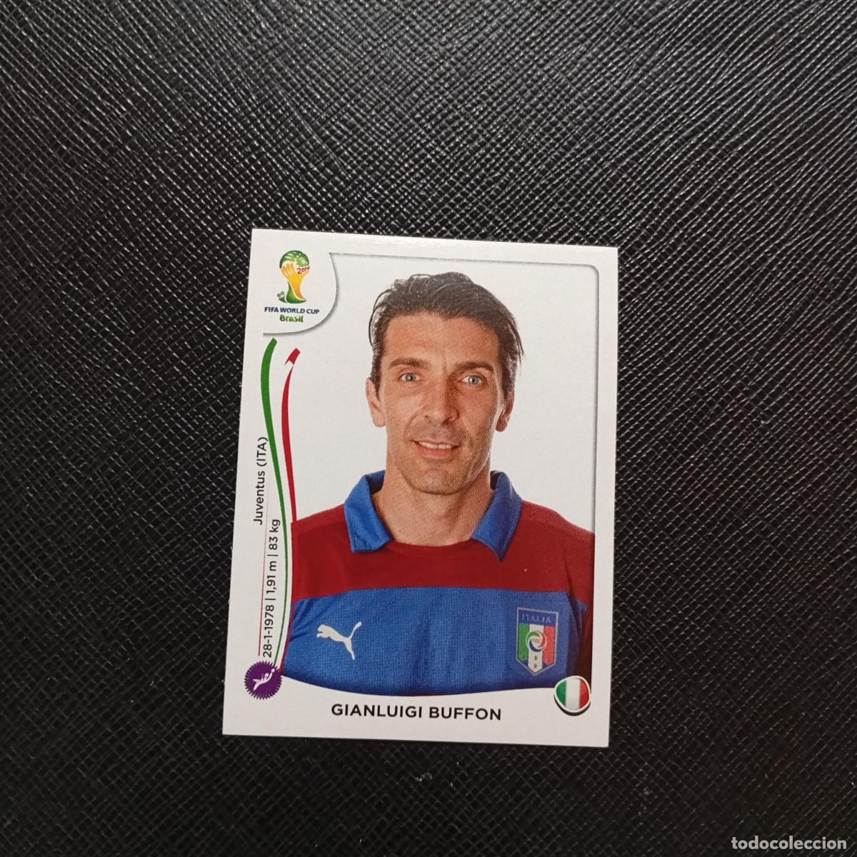 Cartes &agrave; collectionner de Football: 319 BUFFON ITALIA PANINI MUNDIAL BRASIL 2014 CROMO FUTBOL 14 - SIN PEGAR - CJ1