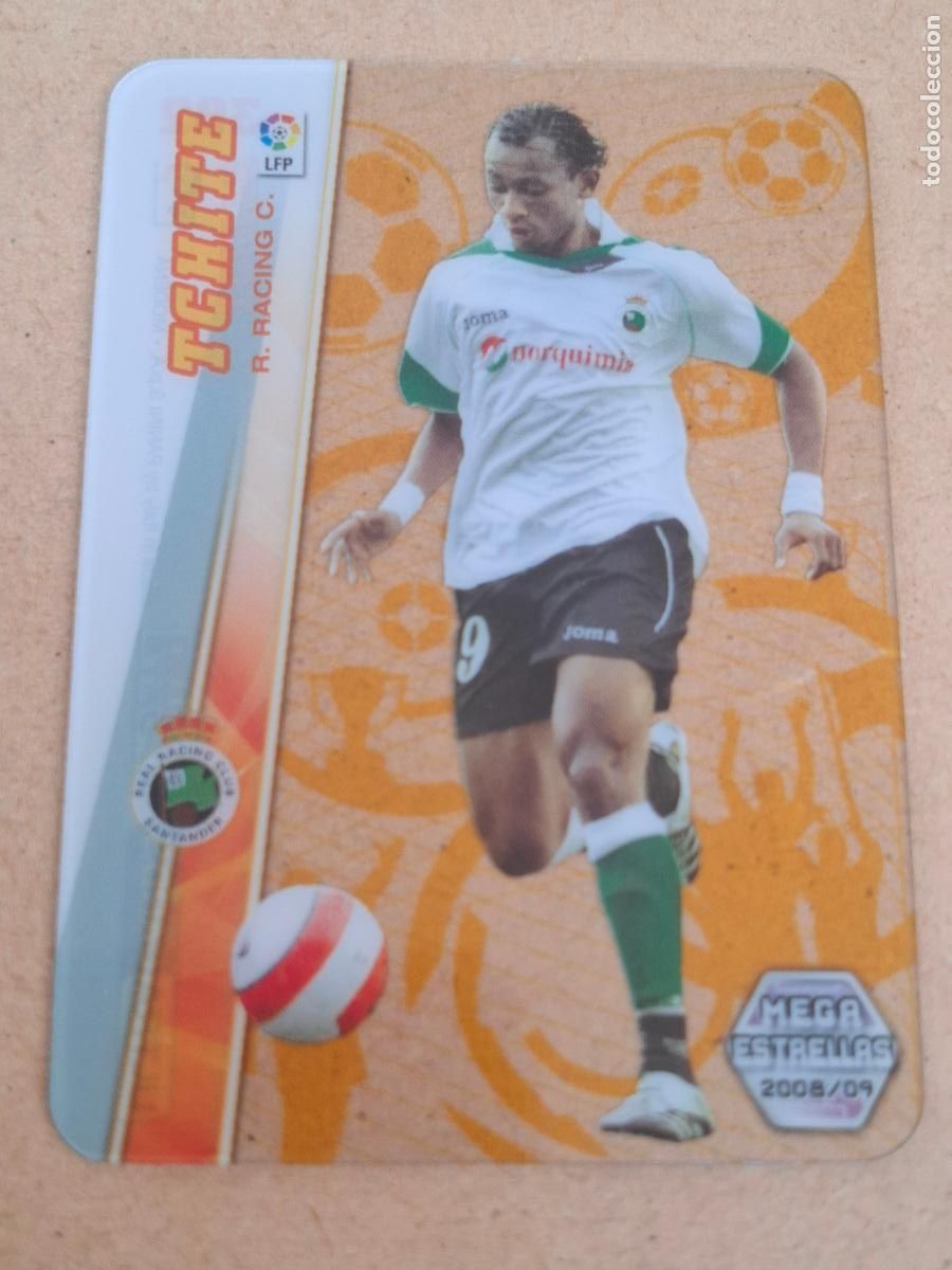 Cartes &agrave; collectionner de Football: MEGACRACKS 2008 2009 08 09 - PANINI - 392 TCHITE ( ULTRA CARD ) - RACING CLUB