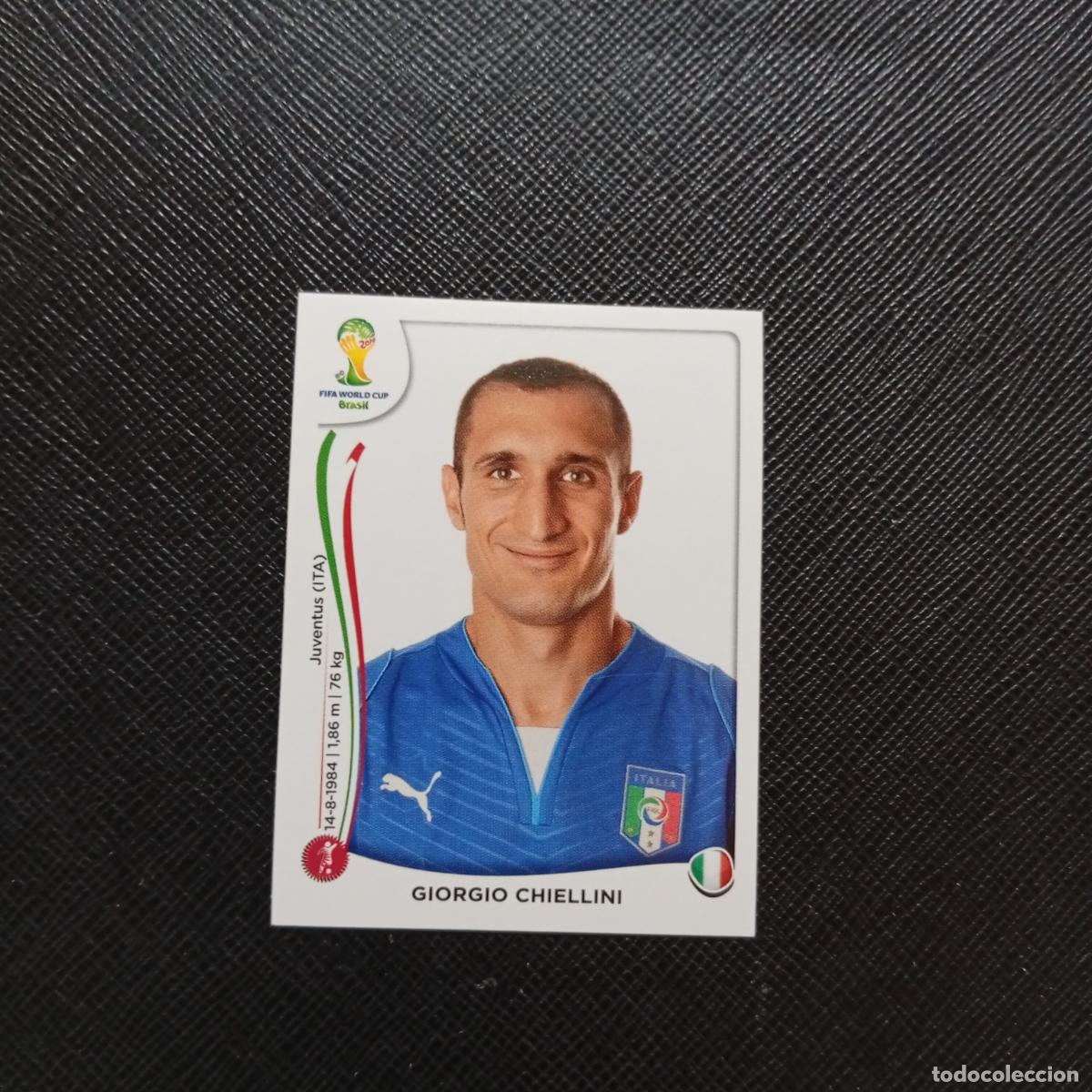 Cartes &agrave; collectionner de Football: 322 CHIELLINI ITALIA PANINI MUNDIAL BRASIL 2014 CROMO FUTBOL 14 - SIN PEGAR - CJ1