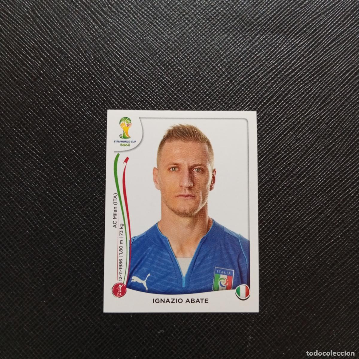 Cartes &agrave; collectionner de Football: 323 IGNAZIO ABATE ITALIA PANINI MUNDIAL BRASIL 2014 CROMO FUTBOL 14 - SIN PEGAR - CJ1