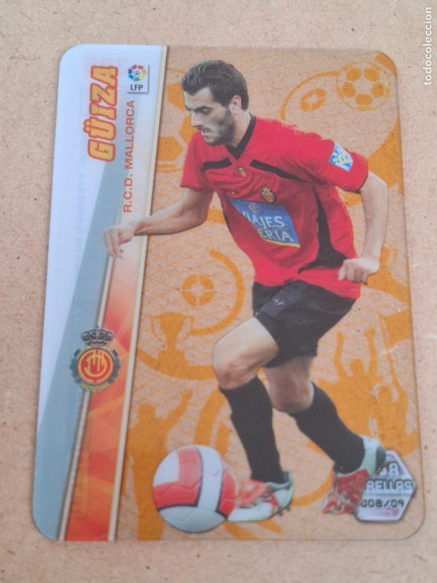 Cartes &agrave; collectionner de Football: MEGACRACKS 2008 2009 08 09 - PANINI - 395 G&Uuml;IZA ( ULTRA CARD ) - RCD. MALLORCA