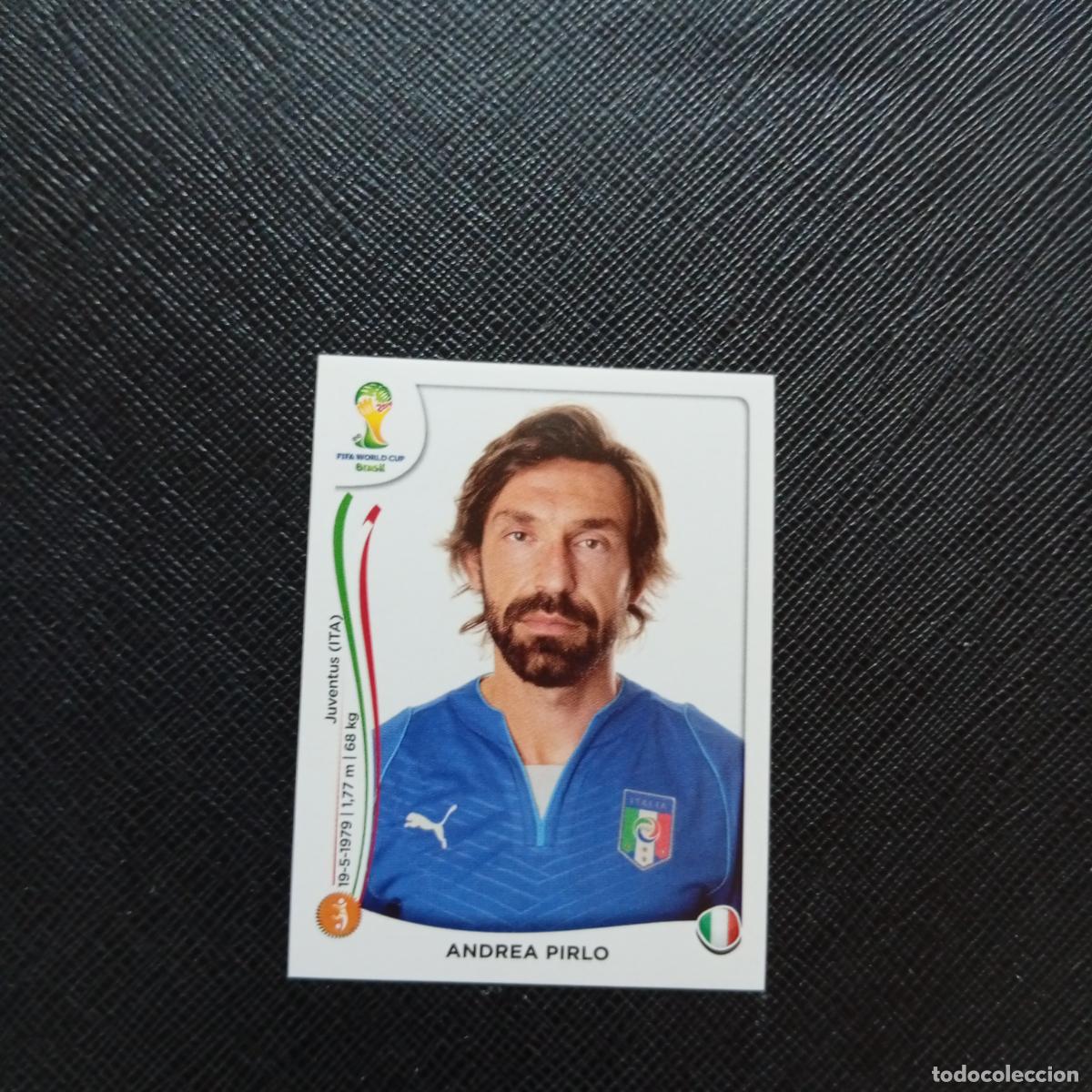 Cartes &agrave; collectionner de Football: 327 ANDREA PIRLO ITALIA PANINI MUNDIAL BRASIL 2014 CROMO FUTBOL 14 - SIN PEGAR - CJ1