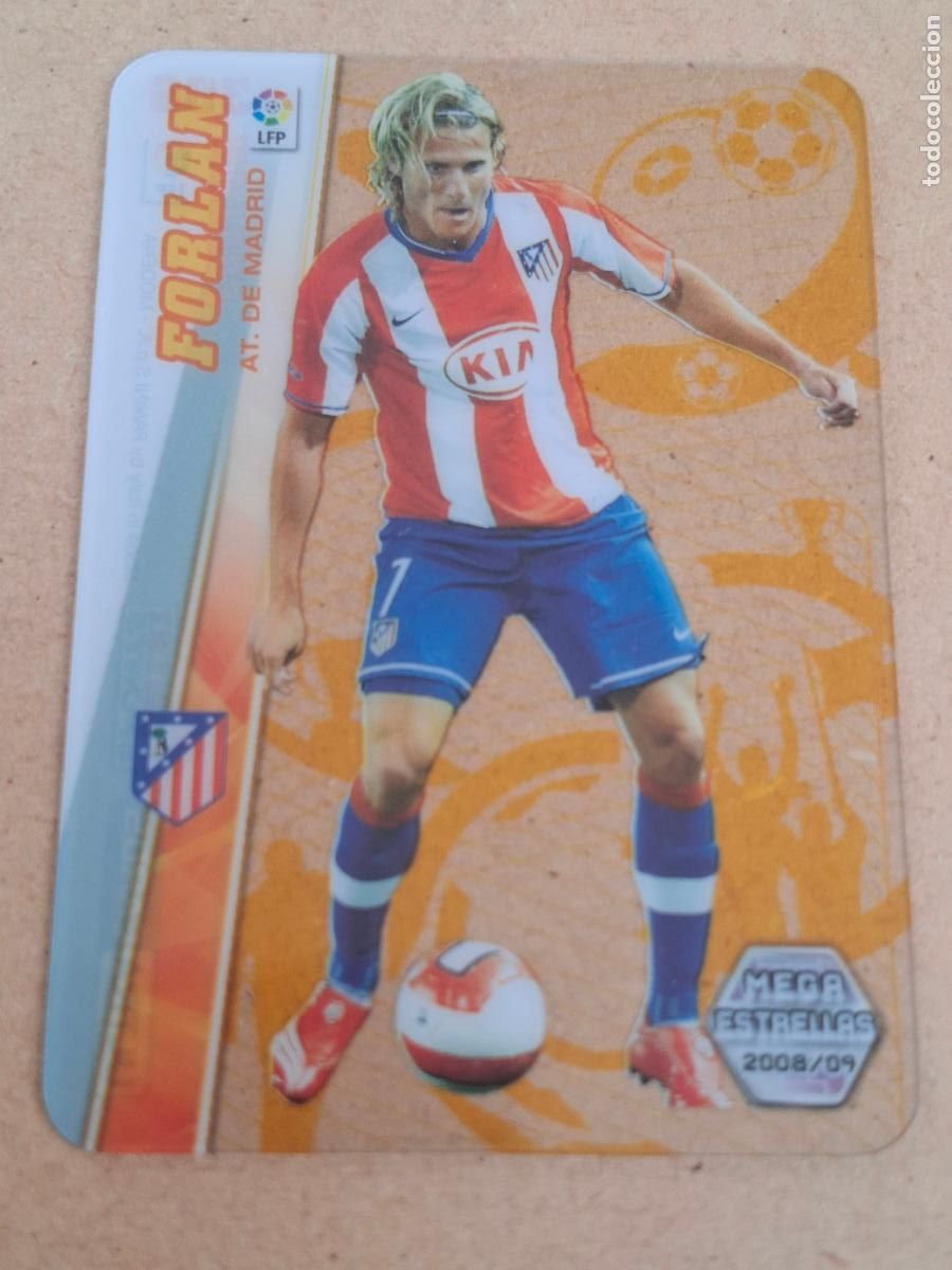 Cartes &agrave; collectionner de Football: MEGACRACKS 2008 2009 08 09 - PANINI - 396 FORLAN ( ULTRA CARD ) - AT. MADRID