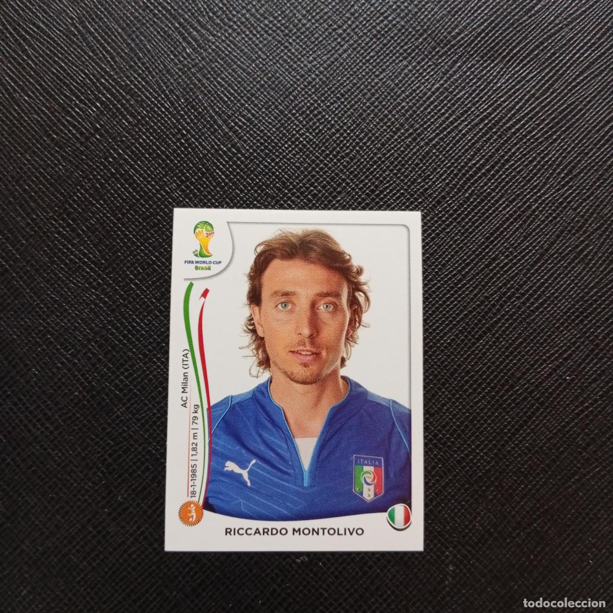 Cartes &agrave; collectionner de Football: 328 RICARDO MONTOLIVO ITALIA PANINI MUNDIAL BRASIL 2014 CROMO FUTBOL 14 - SIN PEGAR - CJ1