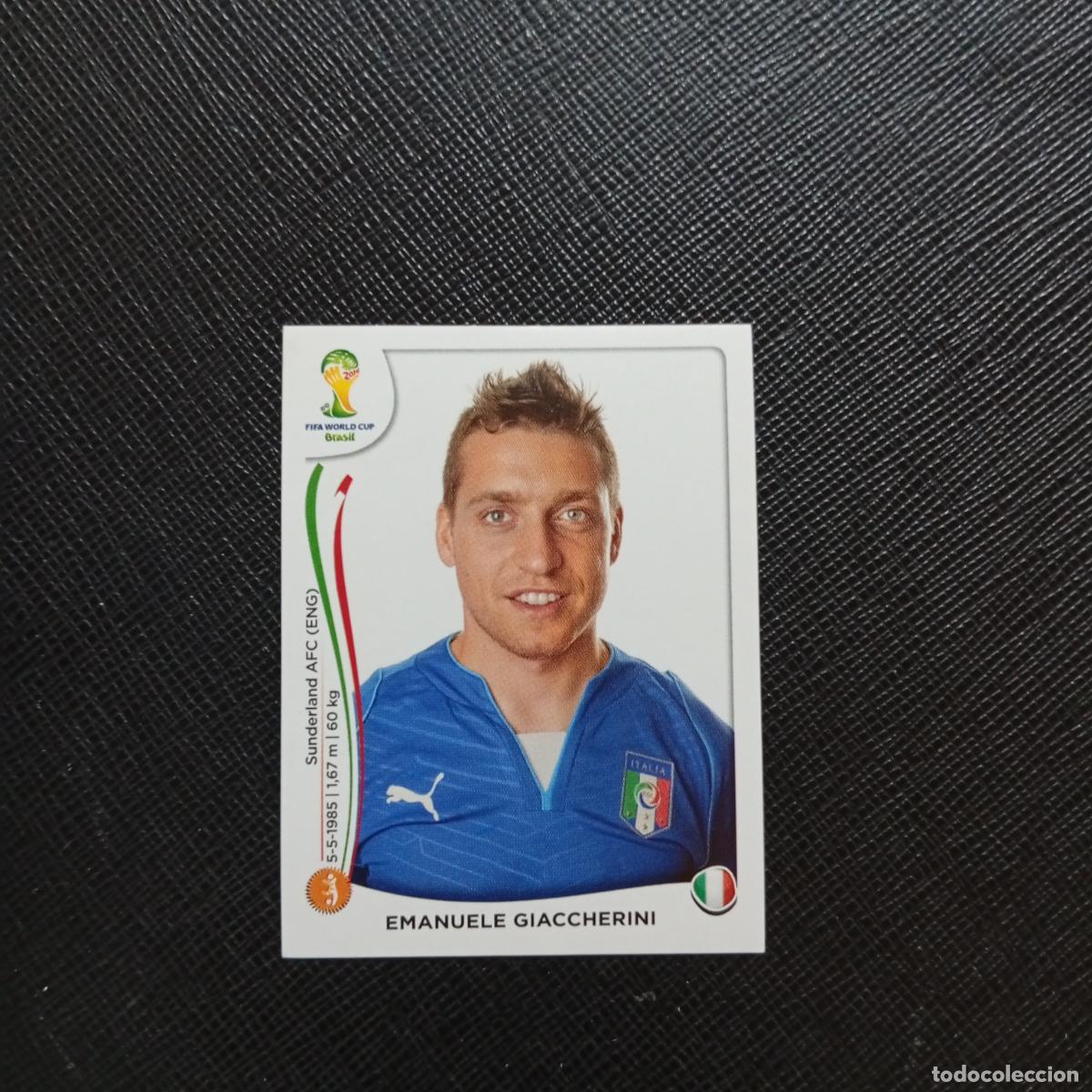 Cartes &agrave; collectionner de Football: 330 GIACCHERINI ITALIA PANINI MUNDIAL BRASIL 2014 CROMO FUTBOL 14 - SIN PEGAR - CJ1