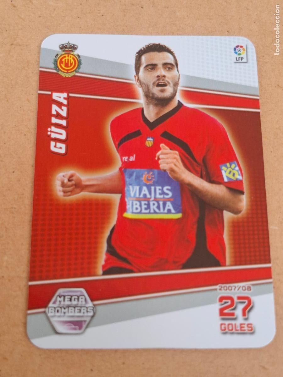 Cartes &agrave; collectionner de Football: MEGACRACKS 2008 2009 08 09 - PANINI - 397 G&Uuml;IZA ( MEGA BOMBERS ) - RCD. MALLORCA