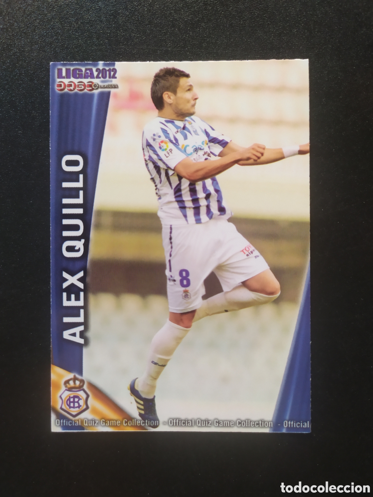 Cromos de f&uacute;tbol: Mundicromo fichas Liga 2011 2012 11 12 Alex Quillo n&deg; 954 Recreativo Huelva