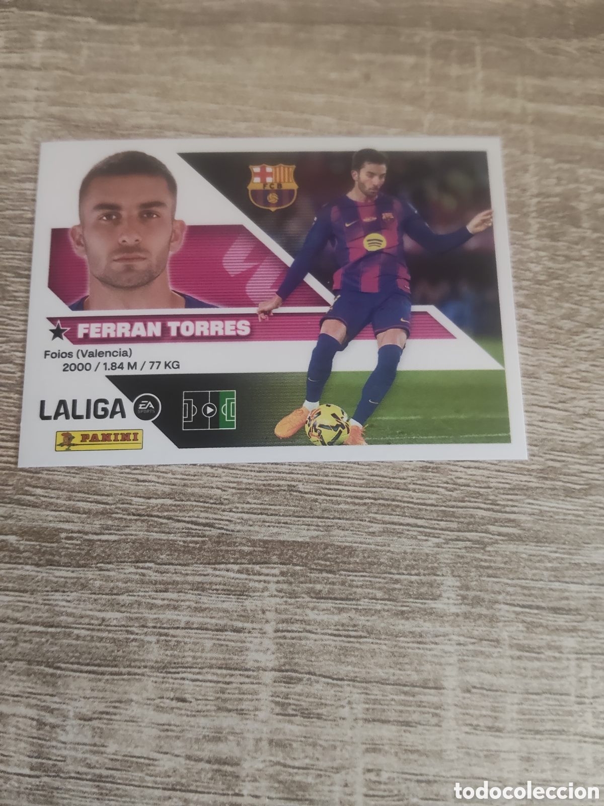 Cromos de f&uacute;tbol: Ferr&aacute;n Torres Barcelona liga 2026 2027 26 27 ediciones este