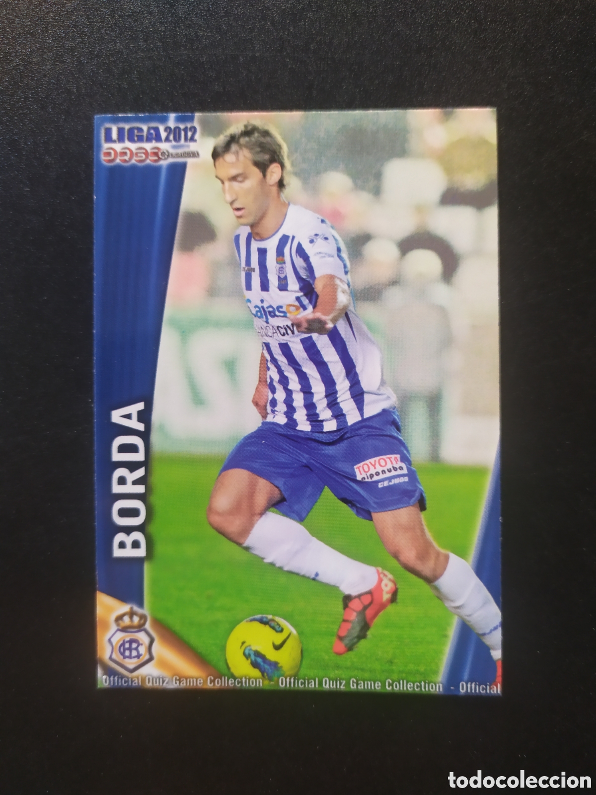 Football Stickers: Mundicromo fichas Liga 2011 2012 11 12 Borda n&deg; 956 Recreativo Huelva