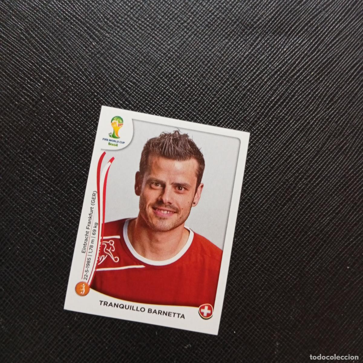 Cromos de f&uacute;tbol: 345 BARNETTA SUIZA PANINI MUNDIAL BRASIL 2014 CROMO FUTBOL 14 - SIN PEGAR - CJ1
