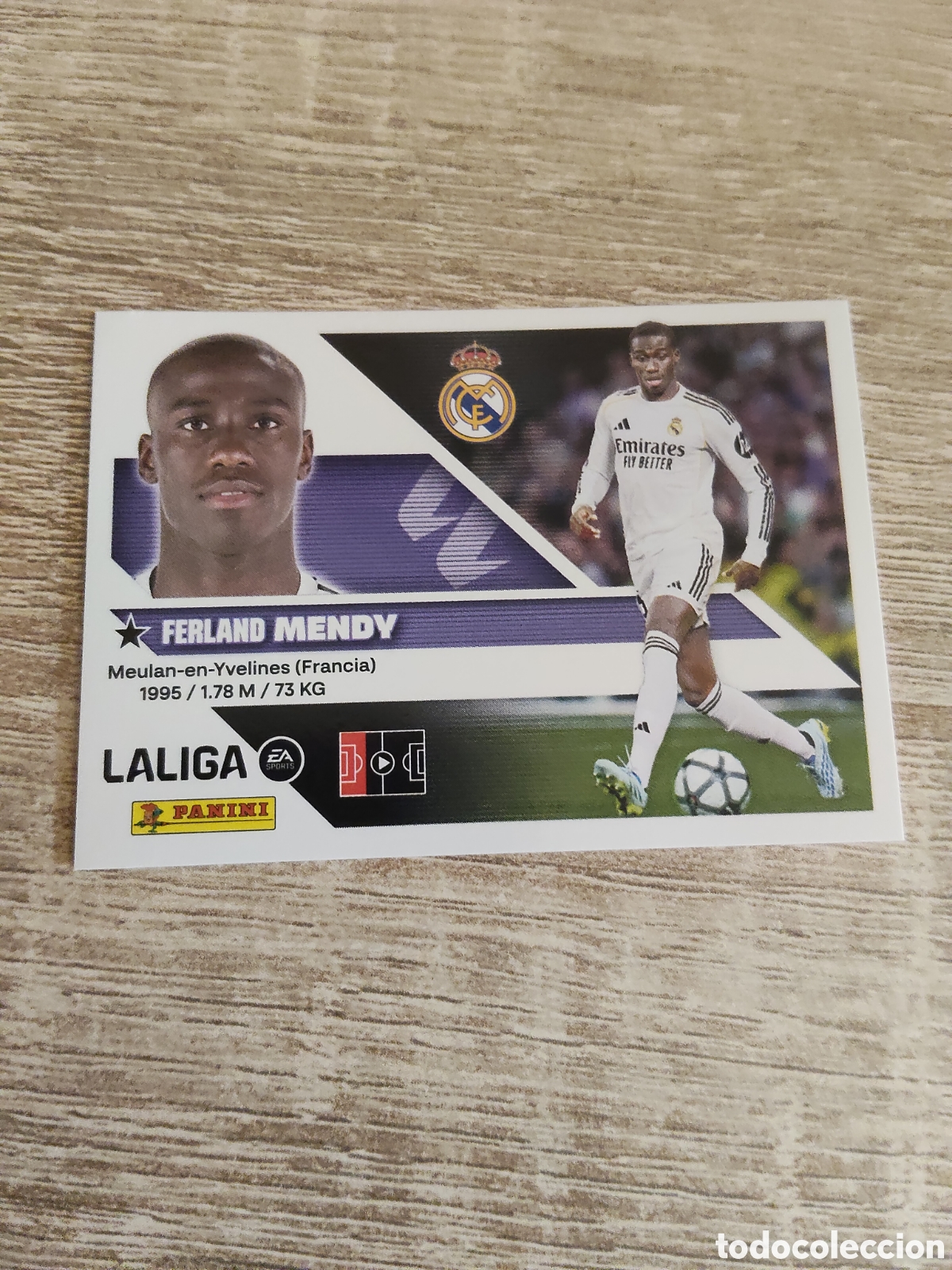 Cromos de f&uacute;tbol: Mendy Real Madrid liga 2026 2027 26 27 ediciones este