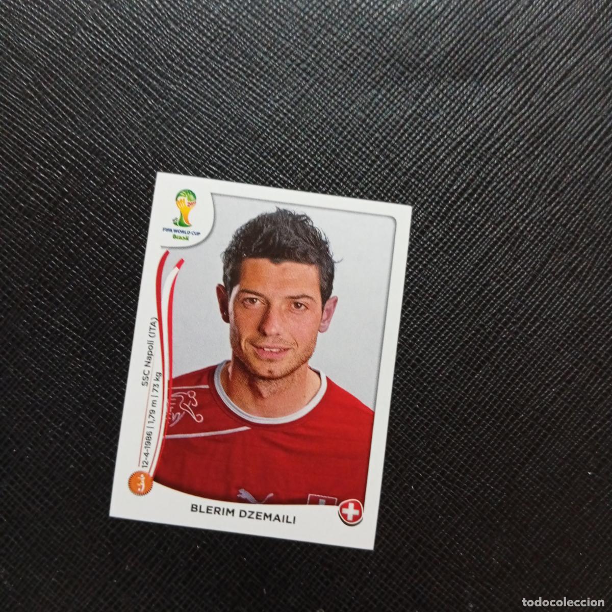 Cromos de f&uacute;tbol: 348 BELERIM DZEMALI SUIZA PANINI MUNDIAL BRASIL 2014 CROMO FUTBOL 14 - SIN PEGAR - CJ1