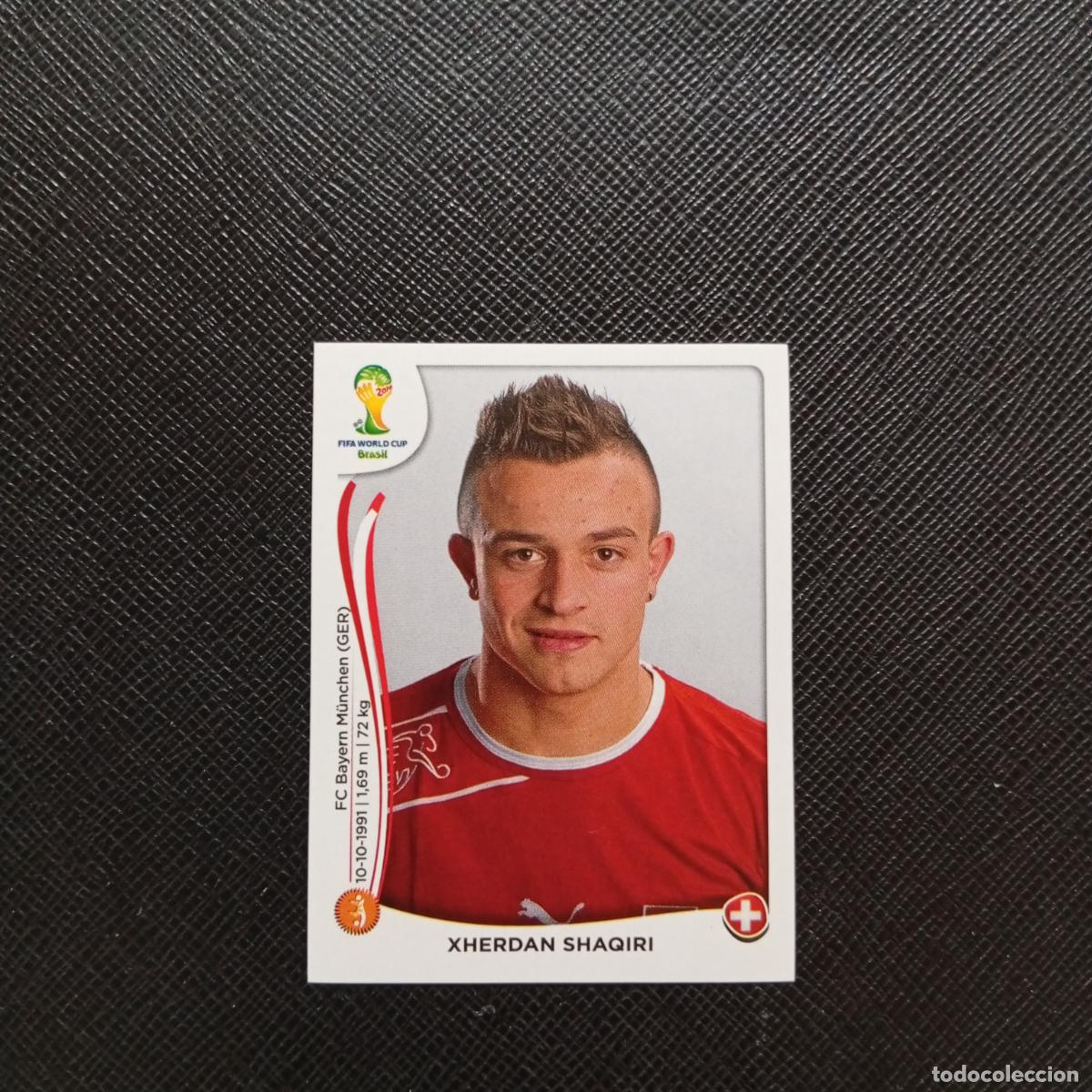 Cromos de f&uacute;tbol: 351 XHERDAN SHAQIRI SUIZA PANINI MUNDIAL BRASIL 2014 CROMO FUTBOL 14 - SIN PEGAR - CJ1