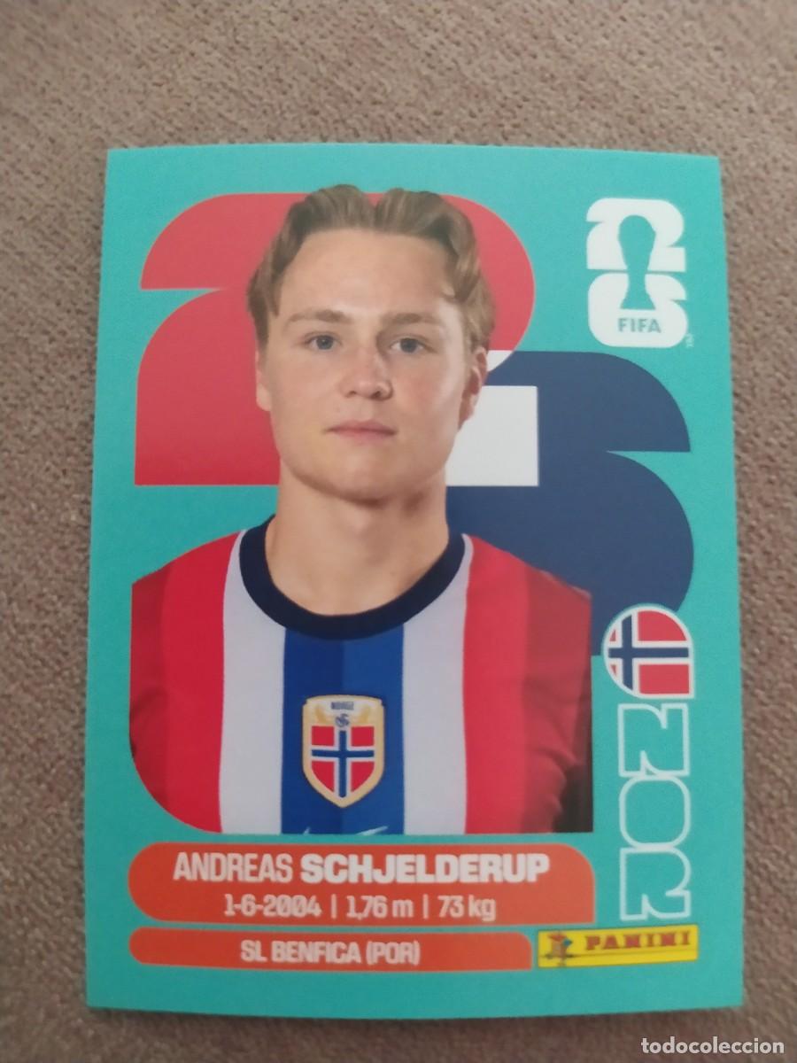 Cromos de f&uacute;tbol: NOR 12 NOR12 Andreas SCHJELDERUP Noruega Mundial 2026 Panini