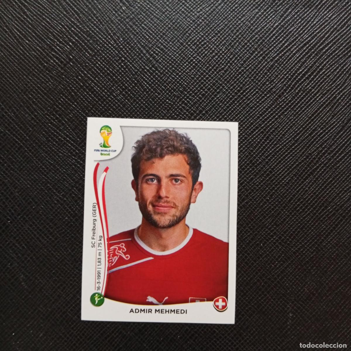 Cromos de f&uacute;tbol: 352 ADMIR MEHMEDI SUIZA PANINI MUNDIAL BRASIL 2014 CROMO FUTBOL 14 - SIN PEGAR - CJ1