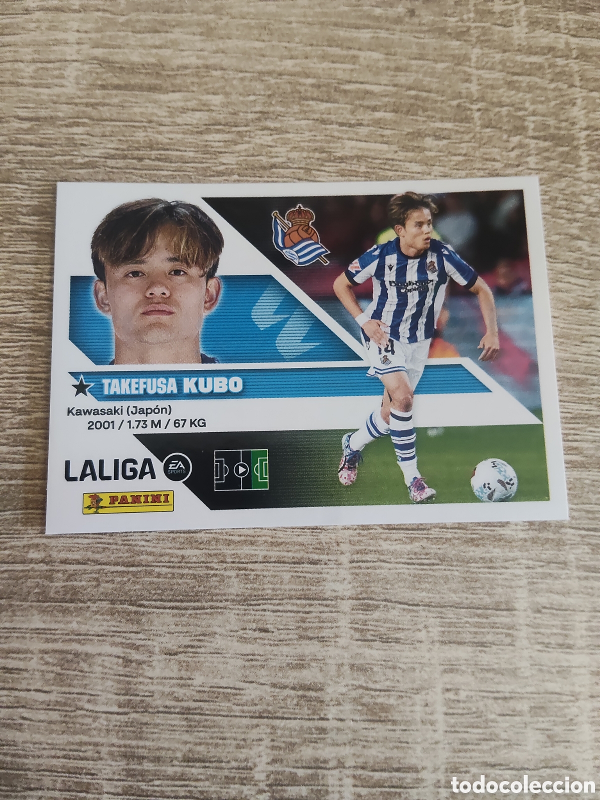 Cromos de f&uacute;tbol: Kubo Real Sociedad liga 2026 2027 26 27 ediciones este