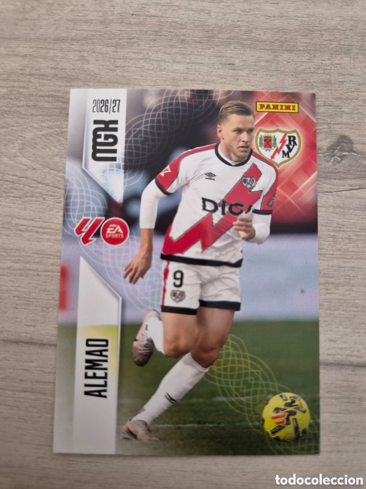 Cromos de f&uacute;tbol: N&deg;306 Rayo Vallecano Alemao Megacracks 26/27
