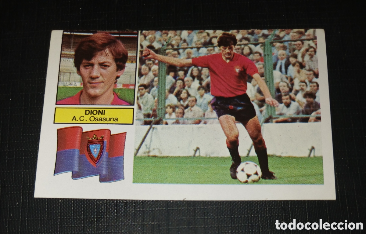 Cromos de f&uacute;tbol: Cromo Martin A.C. Osasuna Ed. Este Liga 1982 1983 82-83 Sin pegar, nunca pegado