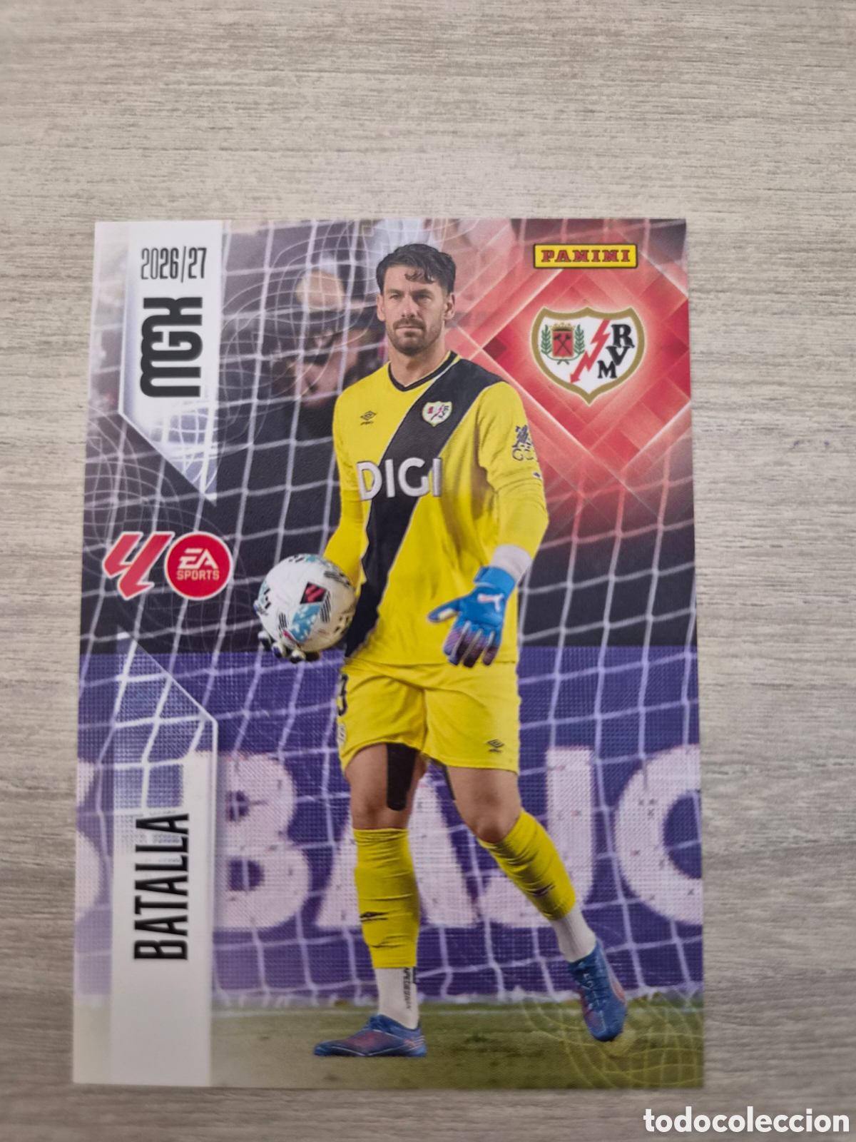 Cromos de f&uacute;tbol: N&deg;290 Rayo Vallecano Batalla Megacracks 26/27