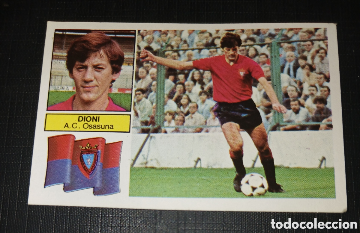 Cromos de f&uacute;tbol: Cromo Martin A.C. Osasuna Ed. Este Liga 1982 1983 82-83 Sin pegar, nunca pegado
