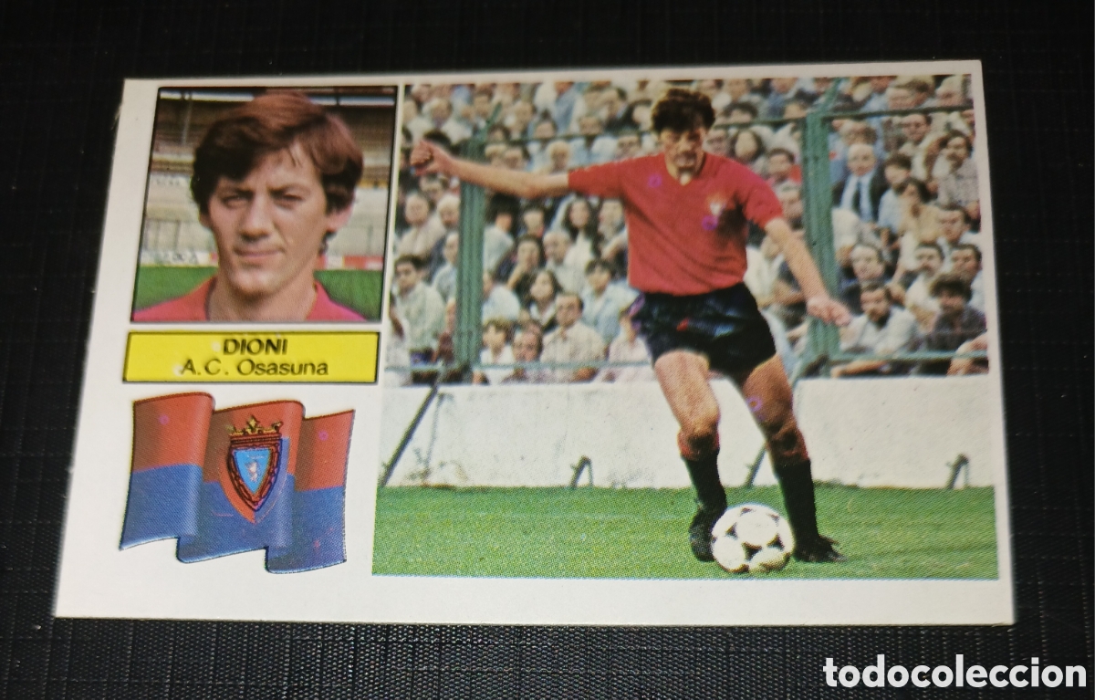 Cromos de f&uacute;tbol: Cromo Martin A.C. Osasuna Ed. Este Liga 1982 1983 82-83 Sin pegar, nunca pegado