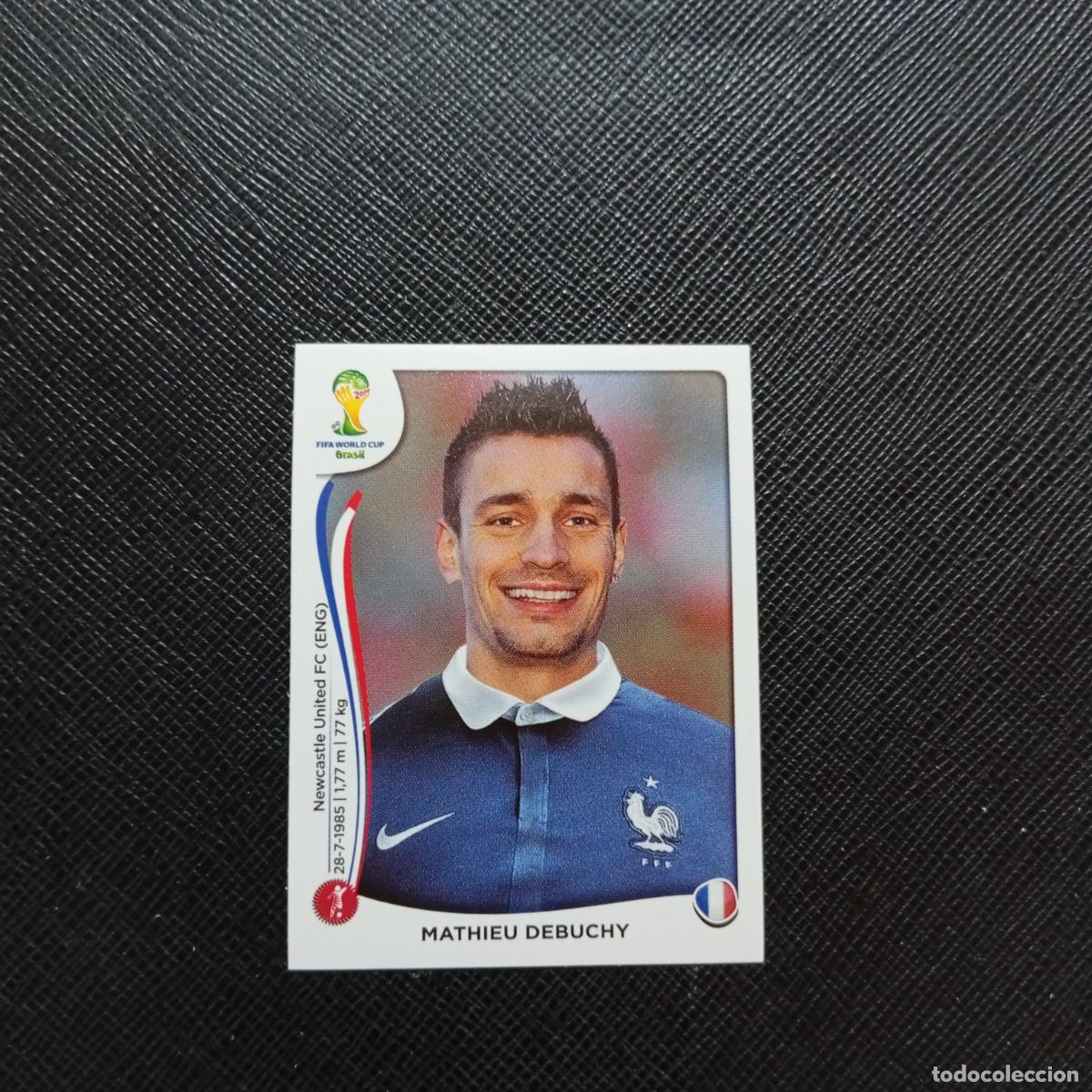 Cromos de f&uacute;tbol: 378 MATHIEU DEBUCHY FRANCIA PANINI MUNDIAL BRASIL 2014 CROMO FUTBOL 14 - SIN PEGAR - CJ1