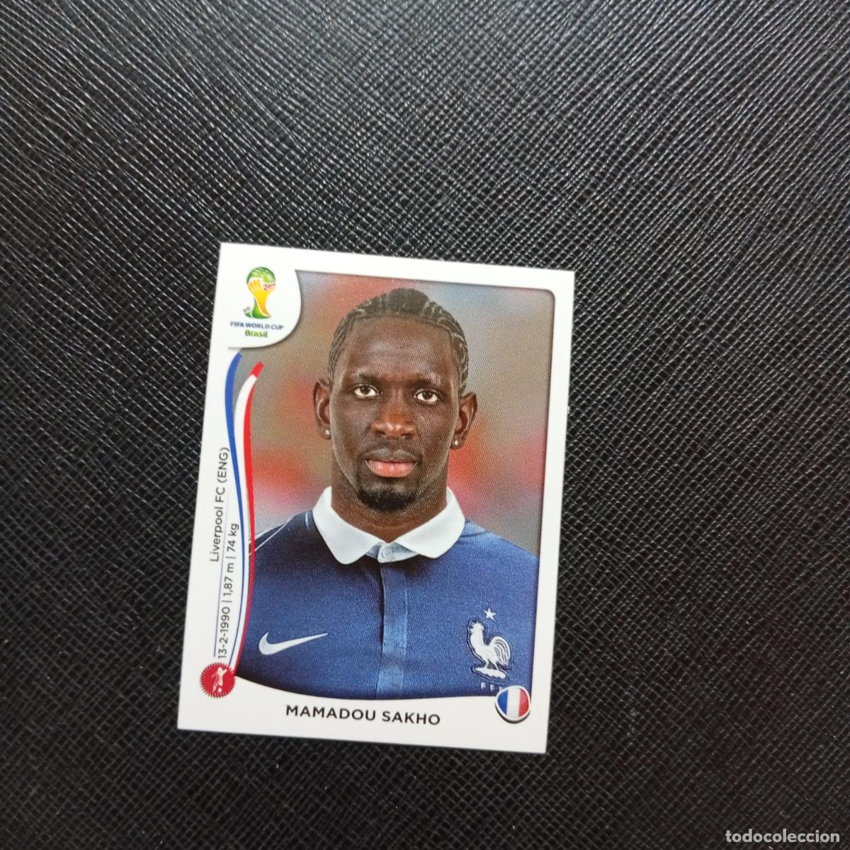 Cromos de f&uacute;tbol: 381 MAMADOU SAKHO FRANCIA PANINI MUNDIAL BRASIL 2014 CROMO FUTBOL 14 - SIN PEGAR - CJ1