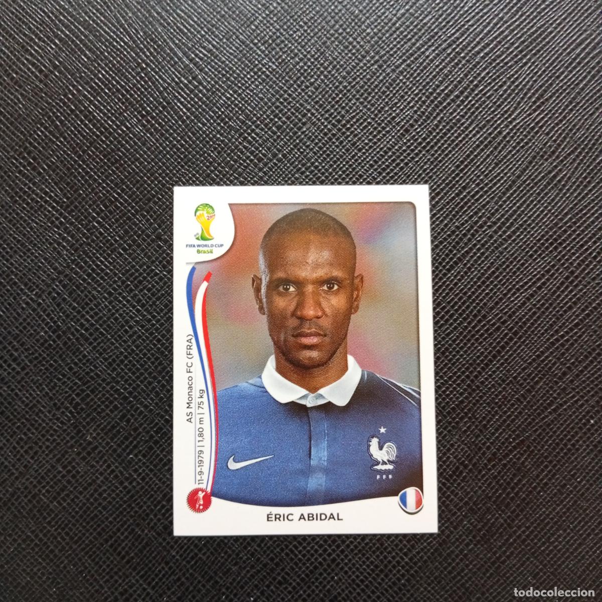 Cromos de f&uacute;tbol: 382 ERIC ABIDAL FRANCIA PANINI MUNDIAL BRASIL 2014 CROMO FUTBOL 14 - SIN PEGAR - CJ1