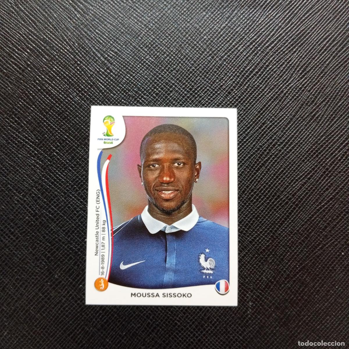 Cromos de f&uacute;tbol: 383 MOUSSA SISSOKO FRANCIA PANINI MUNDIAL BRASIL 2014 CROMO FUTBOL 14 - SIN PEGAR - CJ1