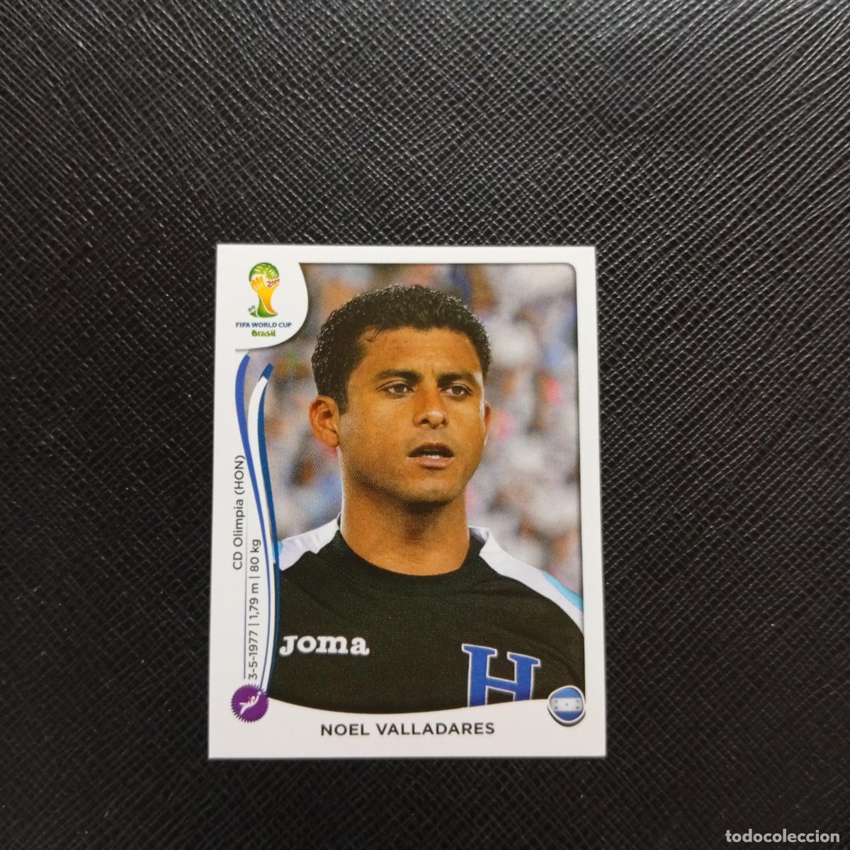 Cromos de f&uacute;tbol: 395 NOEL VALLADARES HONDURAS PANINI MUNDIAL BRASIL 2014 CROMO FUTBOL 14 - SIN PEGAR - CJ1