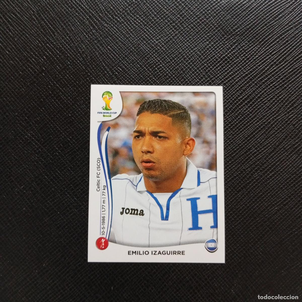 Cromos de f&uacute;tbol: 396 EMILIO IZAGUIRRE HONDURAS PANINI MUNDIAL BRASIL 2014 CROMO FUTBOL 14 - SIN PEGAR - CJ1
