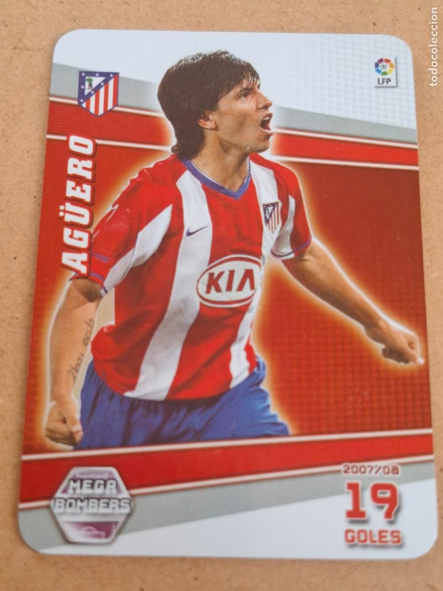 Cromos de f&uacute;tbol: MEGACRACKS 2008 2009 08 09 - PANINI - 399 AG&Uuml;ERO ( MEGA BOMBERS ) - AT. MADRID