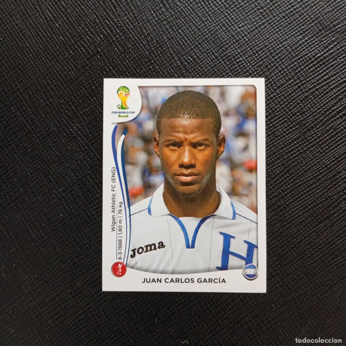 Cromos de f&uacute;tbol: 399 JUAN CARLOS GARCIA HONDURAS PANINI MUNDIAL BRASIL 2014 CROMO FUTBOL 14 - SIN PEGAR - CJ1