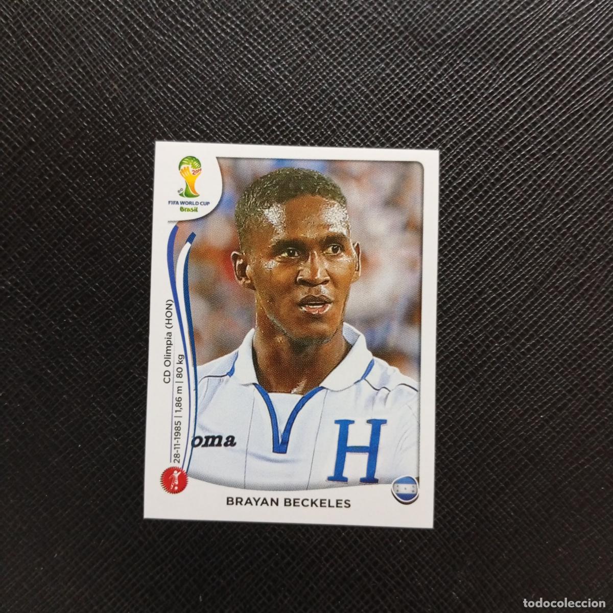 Cromos de f&uacute;tbol: 400 BRAYAN BECKELES HONDURAS PANINI MUNDIAL BRASIL 2014 CROMO FUTBOL 14 - SIN PEGAR - CJ1