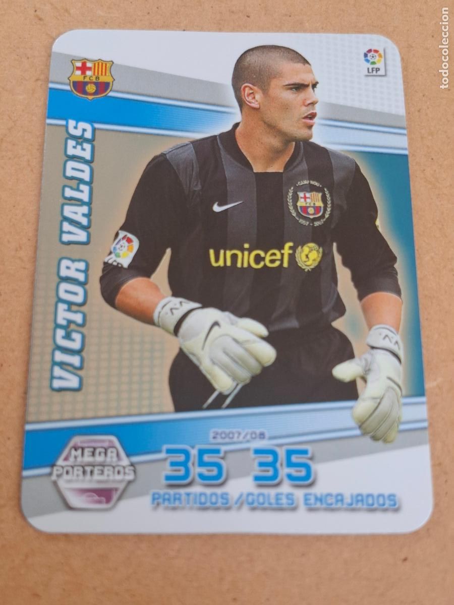 Cromos de f&uacute;tbol: MEGACRACKS 2008 2009 08 09 - PANINI - 402 V&Iacute;CTOR VALD&Eacute;S ( MEGA PORTEROS ) - FC. BARCELONA