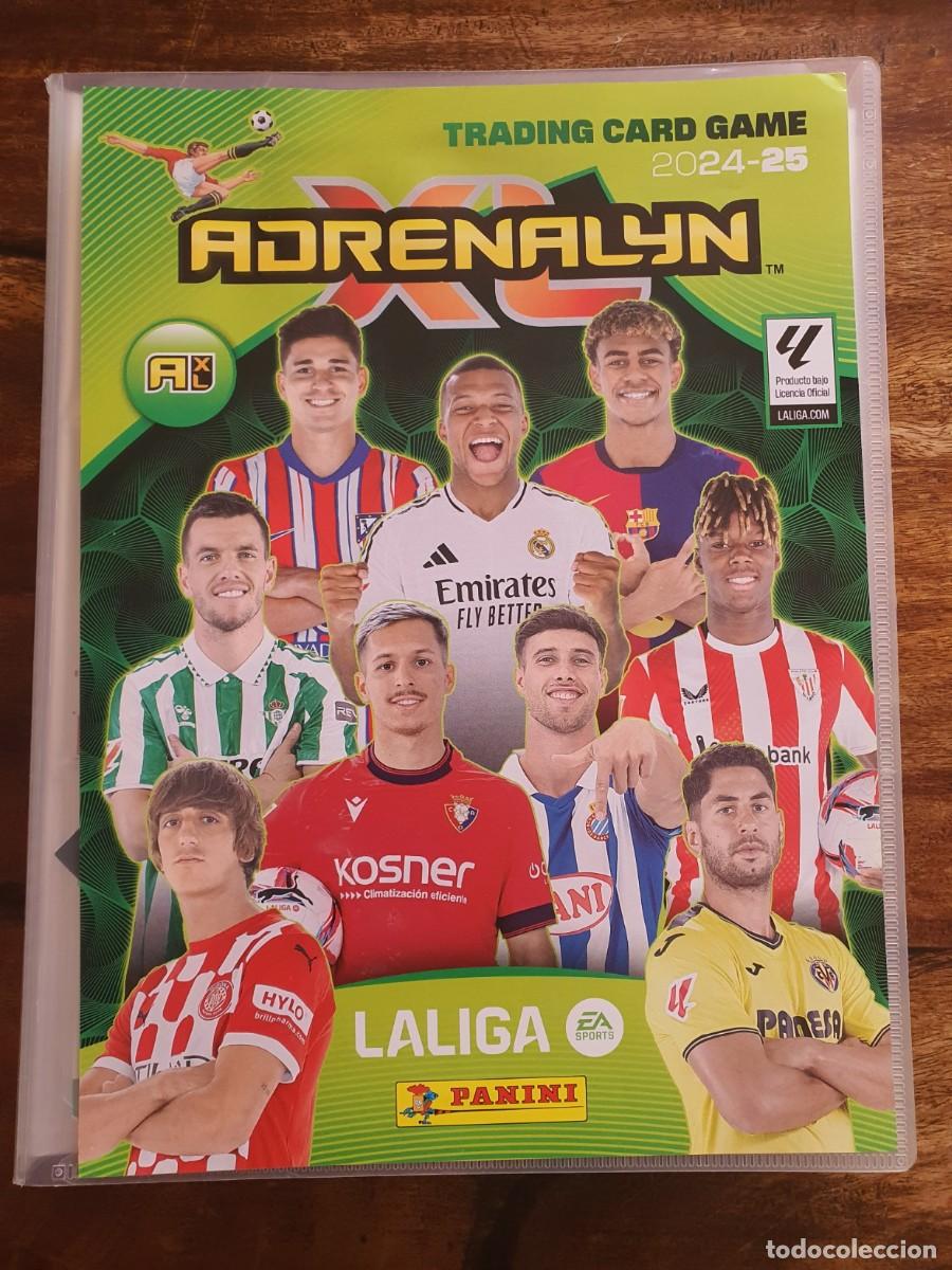 Figurine di Calcio: Lote 351 Cartas Adrenalyn XL 2024-25 + Archivador