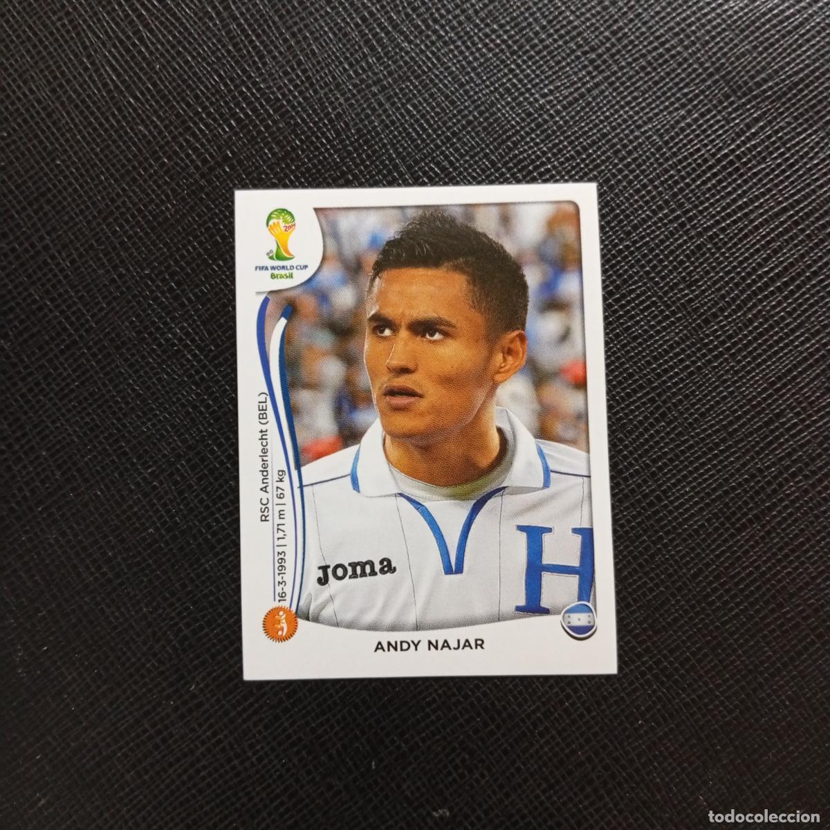 Figurine di Calcio: 407 ANDT NAJAR HONDURAS PANINI MUNDIAL BRASIL 2014 CROMO FUTBOL 14 - SIN PEGAR - CJ1