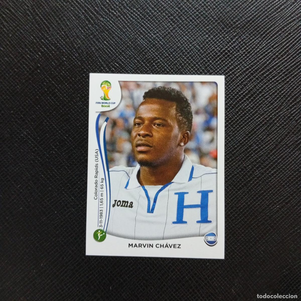 Cromos de f&uacute;tbol: 409 MARVIN CHAVEZ HONDURAS PANINI MUNDIAL BRASIL 2014 CROMO FUTBOL 14 - SIN PEGAR - CJ1
