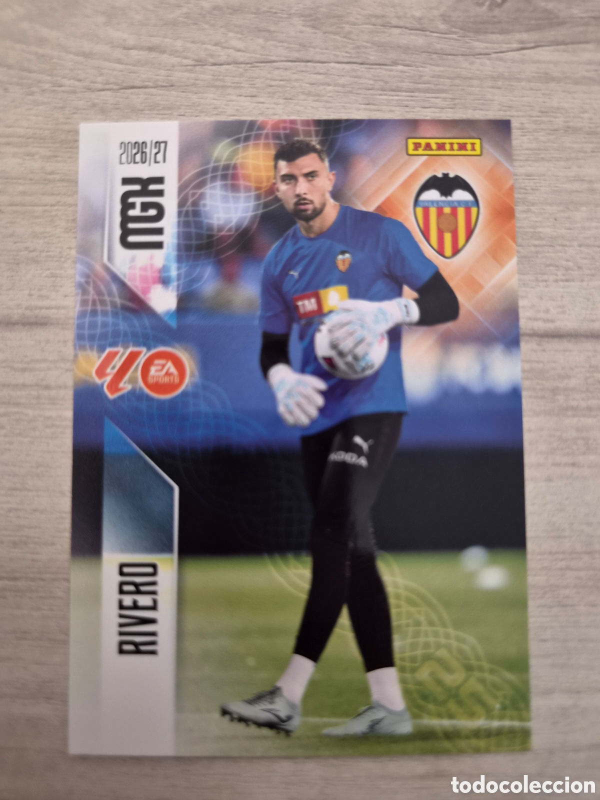 Cromos de f&uacute;tbol: N&deg;345 Valencia Rivero Megacracks 26/27
