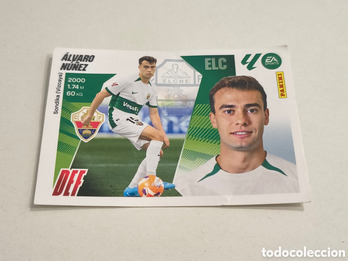 Fu&szlig;ball-Sticker: LIGA 2025 26 PANINI ESTE, ALVARO NU&Ntilde;EZ (ELCHE)