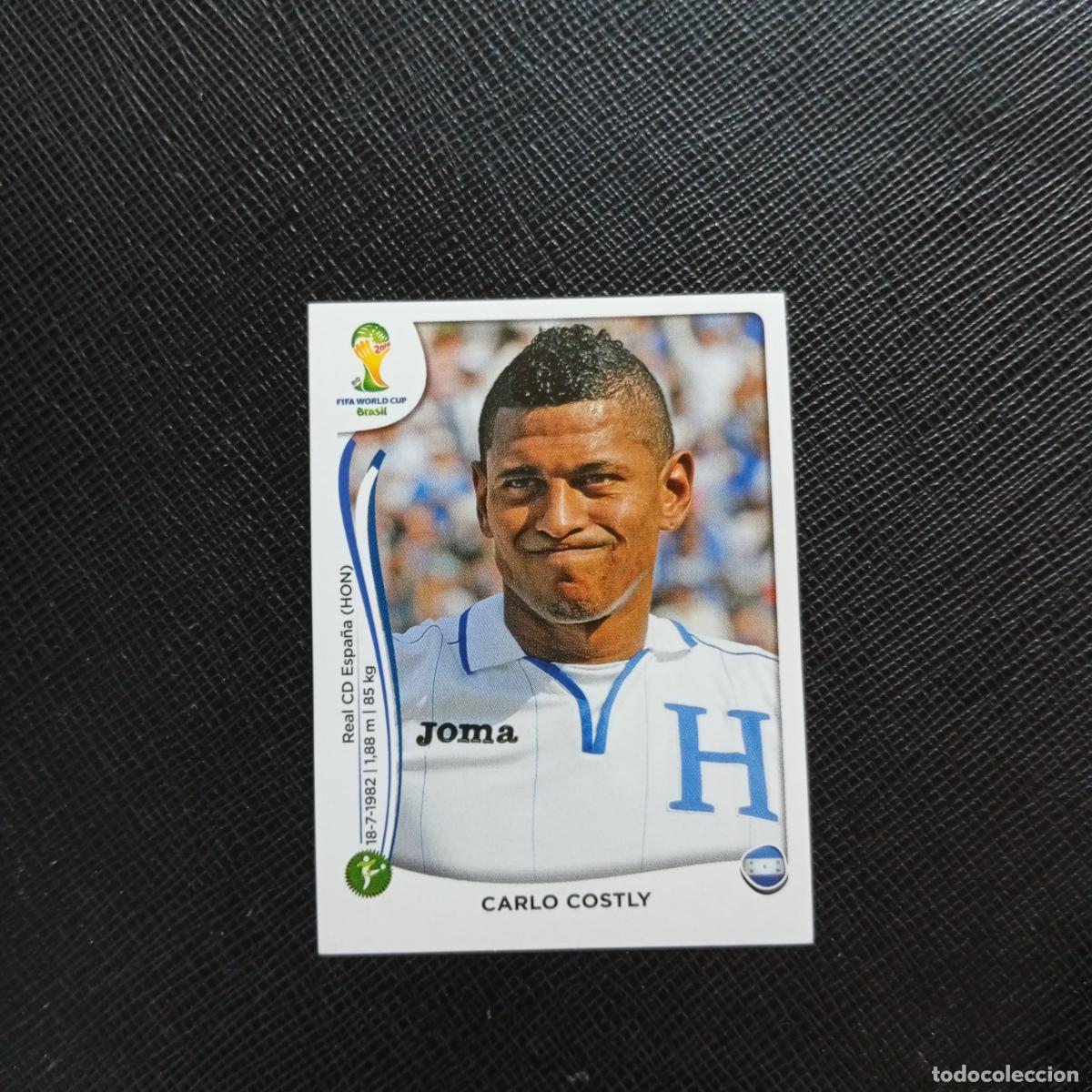 Cromos de f&uacute;tbol: 411 CARLO COSTLY HONDURAS PANINI MUNDIAL BRASIL 2014 CROMO FUTBOL 14 - SIN PEGAR - CJ1