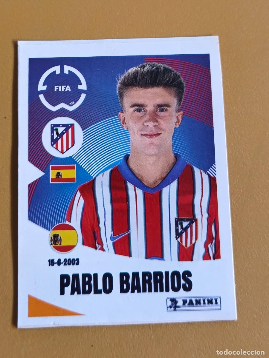 Cromos de f&uacute;tbol: pablo barrios, club world cup 2025. bis