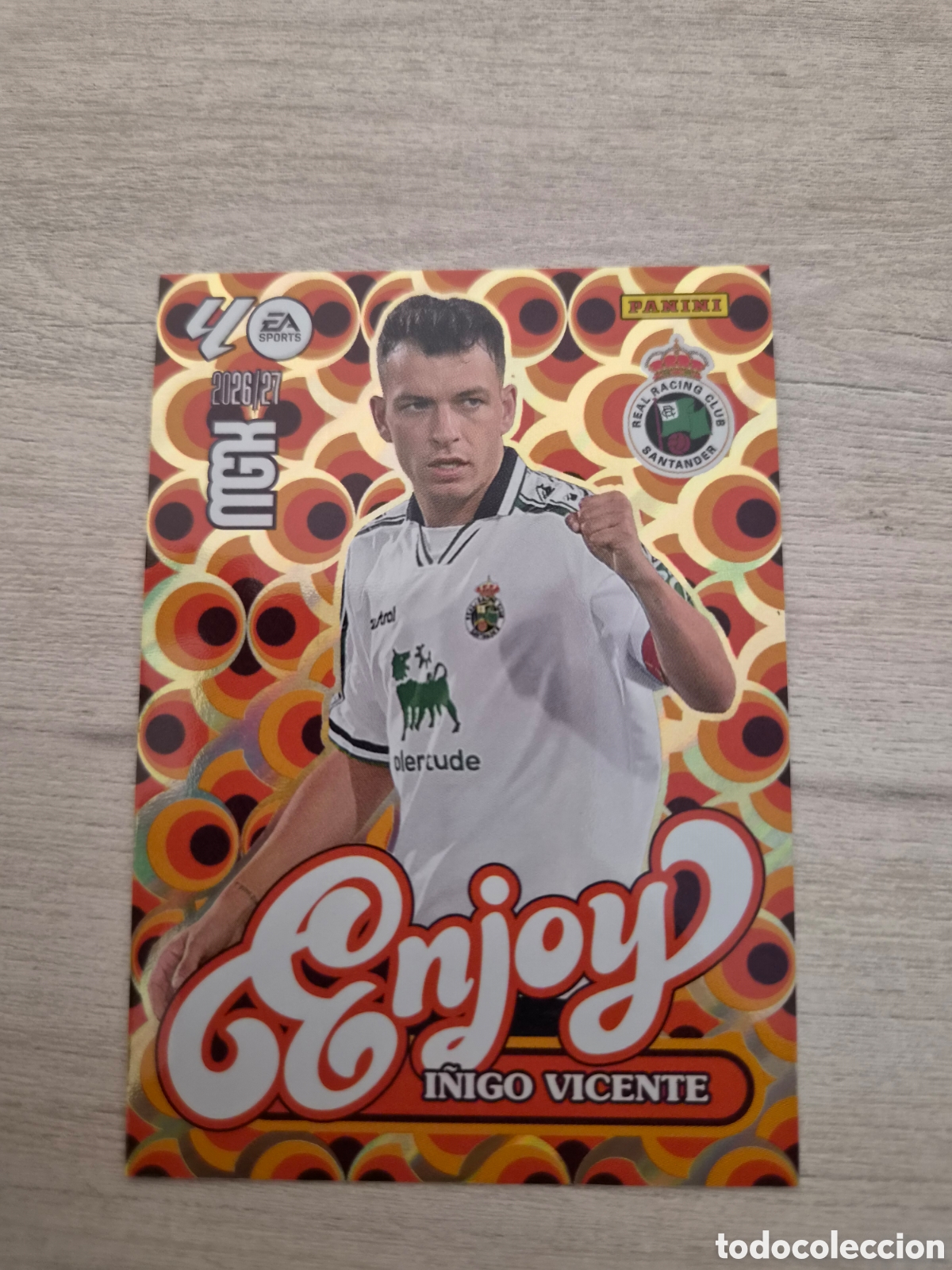 Cromos de f&uacute;tbol: N&deg;383 Enjoy I&ntilde;igo Vicente Megacracks 26/27