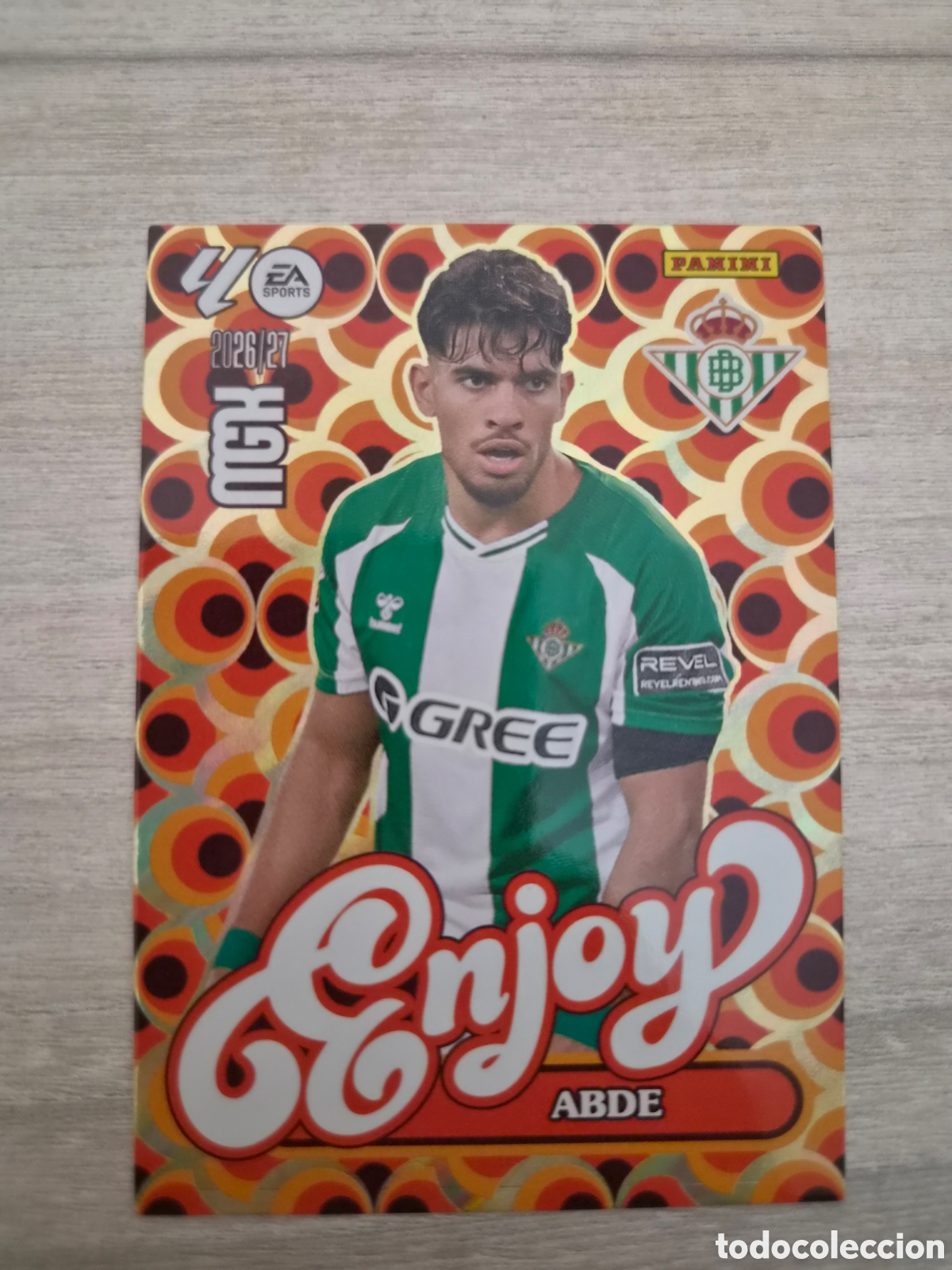Cromos de f&uacute;tbol: N&deg;379 Enjoy Abde Megacracks 26/27