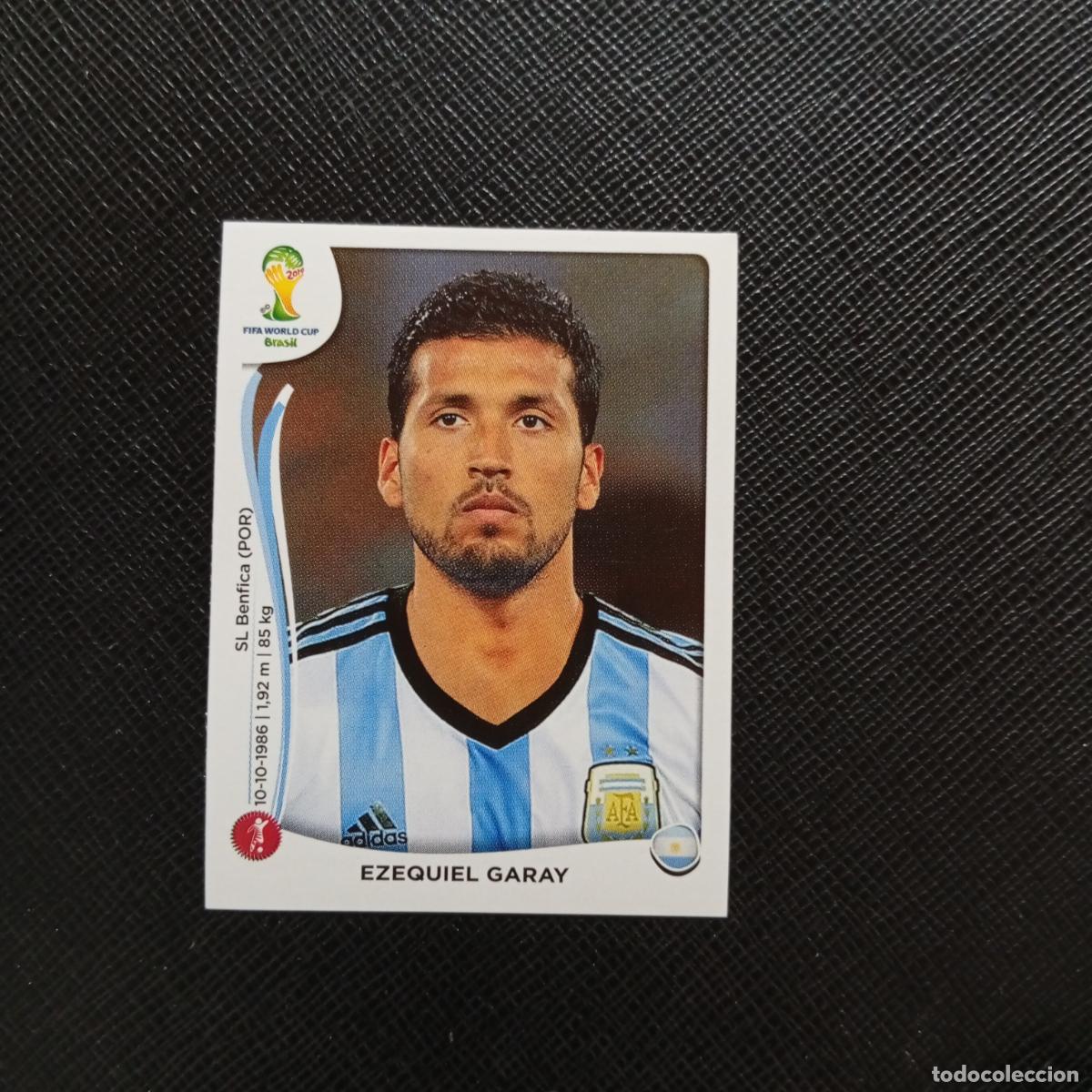 Cromos de f&uacute;tbol: 416 EZEQUIEL GARAY ARGENTINA PANINI MUNDIAL BRASIL 2014 CROMO FUTBOL 14 - SIN PEGAR - CJ1