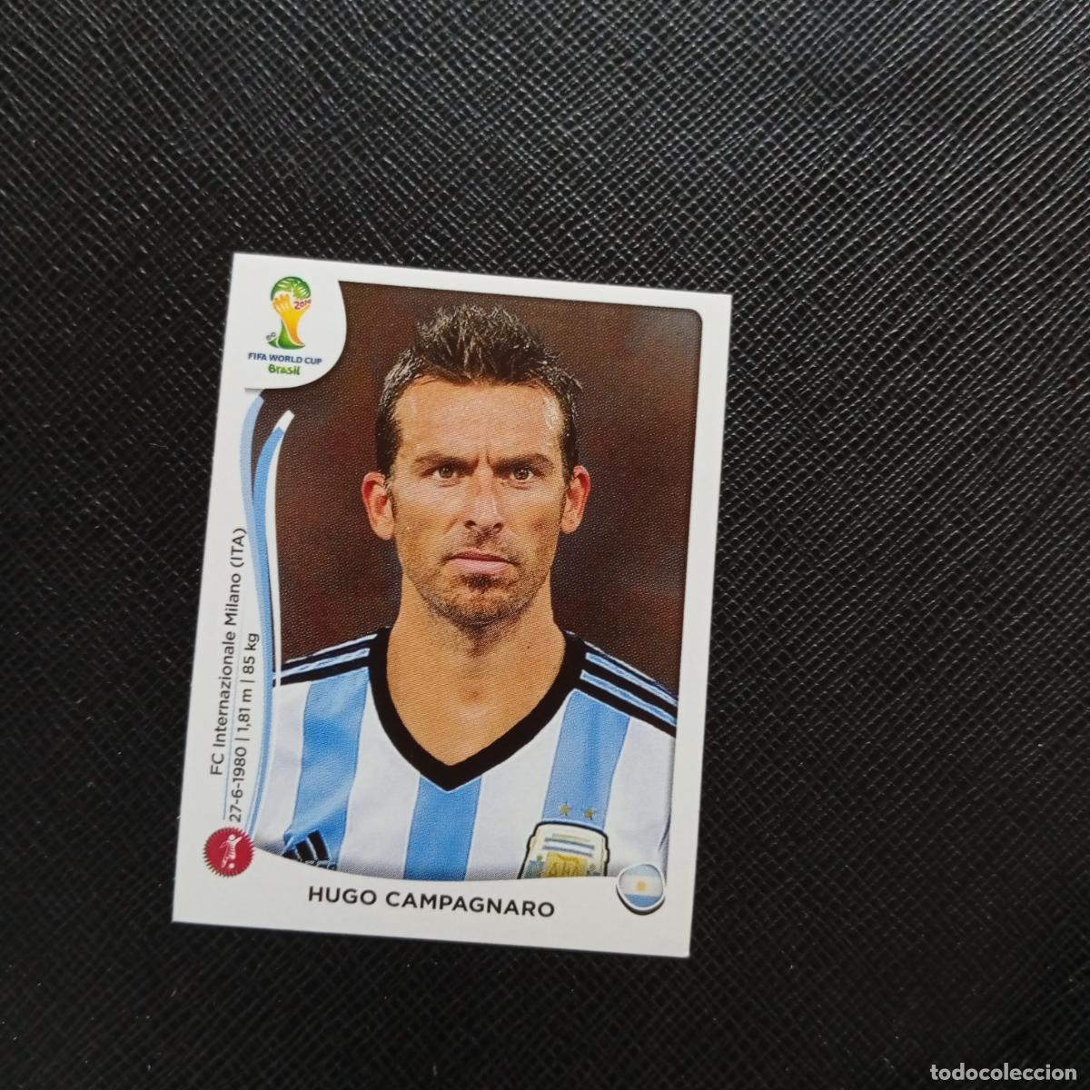 Cromos de f&uacute;tbol: 418 HUGO CAMPAGNARO ARGENTINA PANINI MUNDIAL BRASIL 2014 CROMO FUTBOL 14 - SIN PEGAR - CJ1
