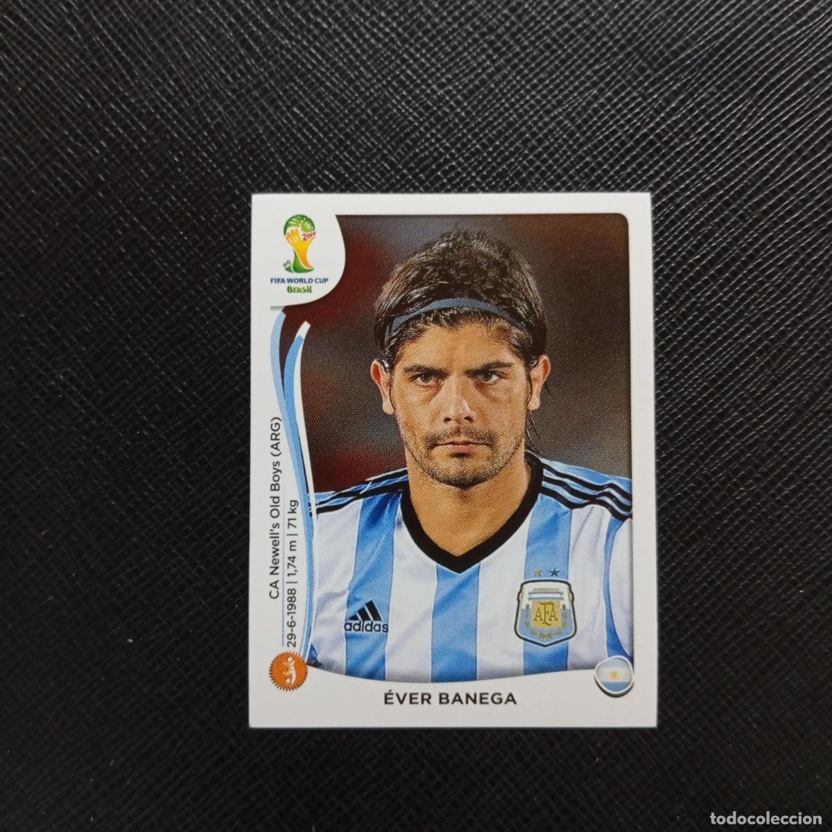 Cromos de f&uacute;tbol: 423 EVER BANEGA ARGENTINA PANINI MUNDIAL BRASIL 2014 CROMO FUTBOL 14 - SIN PEGAR - CJ1